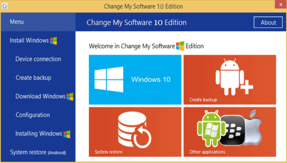 Free Change My Software 10 Edition